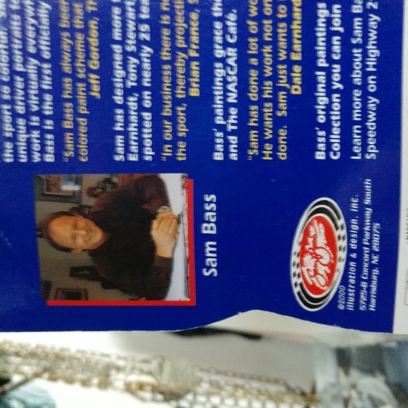 Dale Earnhardt 2001 Oreo Design #3 Sam Bass Collection 1:43 Scale - Picture 5 of 13